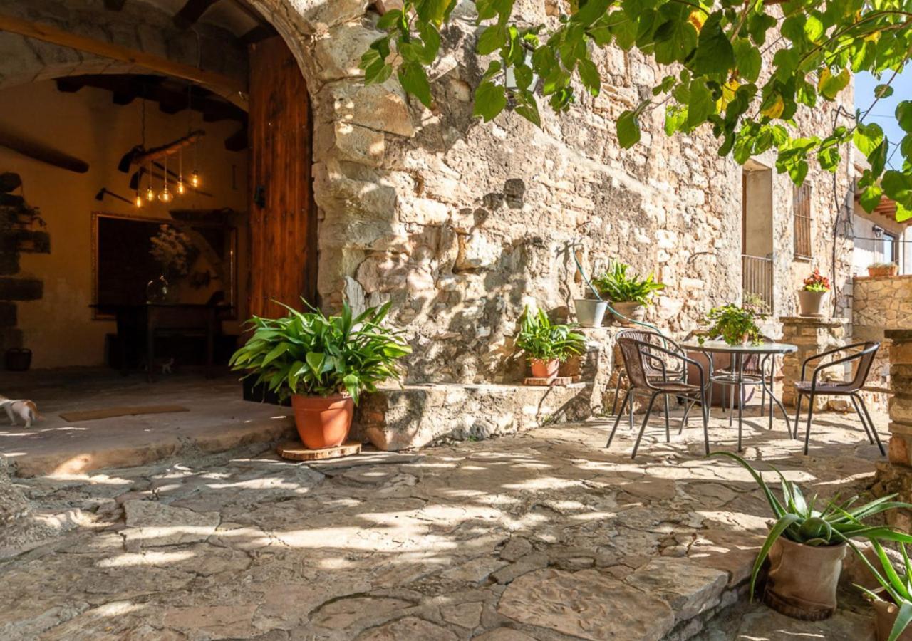 Masia Aubareda San Martín de Tous Dış mekan fotoğraf