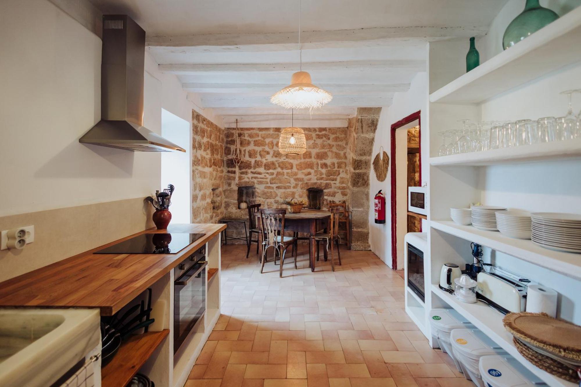 Masia Aubareda San Martín de Tous Dış mekan fotoğraf