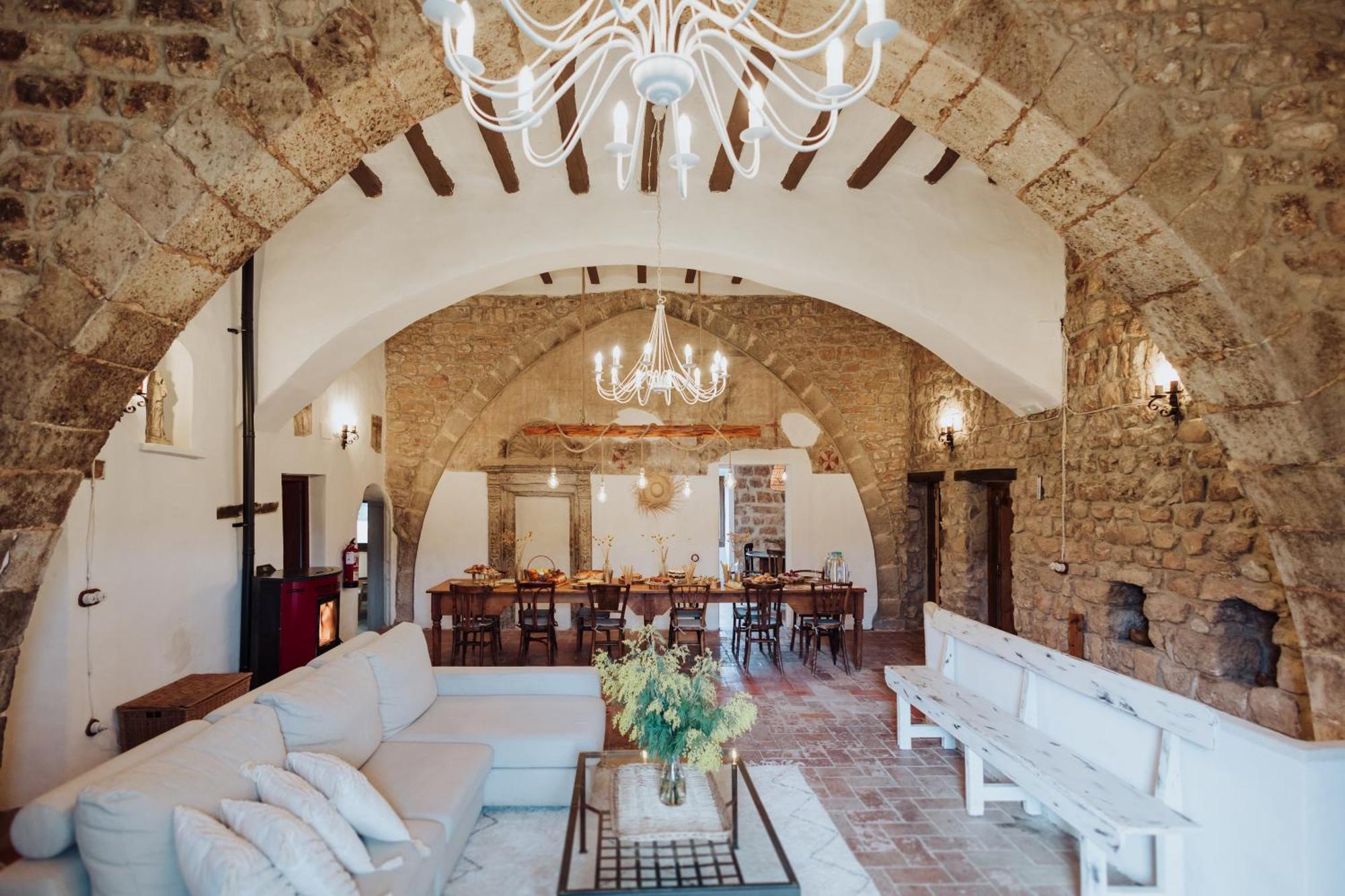 Masia Aubareda San Martín de Tous Dış mekan fotoğraf